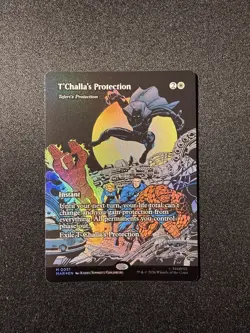 T'Challa's Protection (Teferi's Protection) Marvel Superheroes Foil Mythic 0051 - Image 1