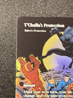 T'Challa's Protection (Teferi's Protection) Marvel Superheroes Foil Mythic 0051 - Image 5