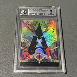 Saruman of Many Colors POSTER FOIL #743 PSA 9 MINT 2023 MTG Lord of the Rings - Image 1
