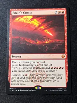 Sozin's Comet 0154 - MTG Avatar: The Last Airbender - NM - Image 1