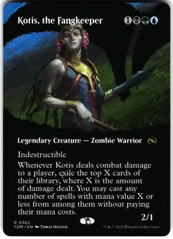 Tarkir: Dragonstorm #362 Kotis, the Fangkeeper (Borderless) - Image 1