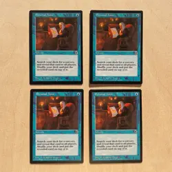 MTG Personal Tutor (4) Portal Uncommon Sorcery LP Magic The Gathering 1997 - Image 1