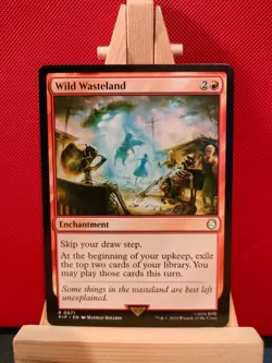 Wild Wasteland - Fallout: Universes Beyond - Rare - NM - MTG - Image 1
