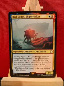 Red Death, Shipwrecker - Fallout: Universes Beyond - Rare - NM - MTG - Image 1