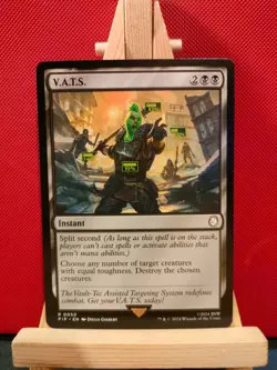 V.A.T.S - Fallout: Universes Beyond - Rare - NM - MTG - Image 1