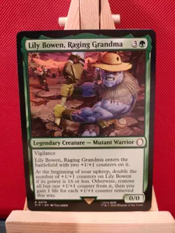 Lily Bowen, Raging Grandma - Fallout (Universes Beyond) - Rare - NM - MTG - Image 1
