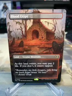 MTG: Blood Crypt (Borderless) #0349 [Lorwyn Eclipsed] (ECL) NM - Image 2