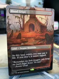 MTG: Blood Crypt (Borderless) #0349 [Lorwyn Eclipsed] (ECL) NM - Image 3