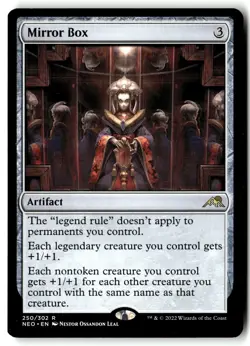 Mirror Box 250 Rare Kamigawa: Neon Dynasty Magic: The Gathering Near Mint - Image 1