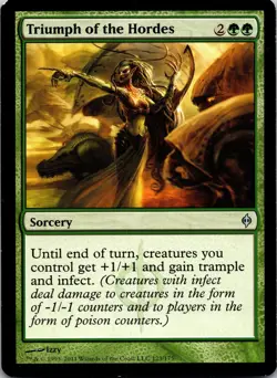 Triumph of the Hordes 123 Uncommon New Phyrexia MTG Near Mint - Image 1