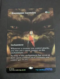 Beastmaster Ascension Borderless Mythic Avatar: TLE Foil 39 NM - Image 1