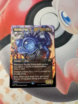 Magic the Gathering Psychic Frog (Borderless) Modern Horizons 3 344 Rare NM!! - Image 2
