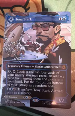 Tony Stark (Borderless) (0350) Marvel Super Heroes Regular - Image 1
