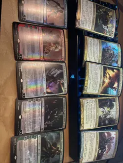MTG Magic Commander oversized card bundle 2013, 2014 Oloro nekusar and more! - Image 1