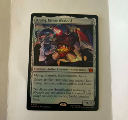 Krang, Utrom Warlord Teenage Mutant Ninja Turtles Foil MTG M 0175 - Image 1
