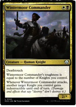 Wintermoor Commander 345 UC Commander: March of the Machine NM MTG - Image 1
