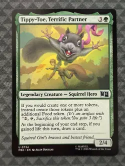 MTG Tippy-Toe, Terrific Partner #0734 U Commander: Marvel Super Heroes (MSC) - Image 2
