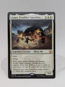 Magic Appa, Steadfast Guardian 0010 Mythic Rare Avatar The Last Airbender MTG NM - Image 1