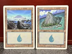 MTG 7th Edition ***4 cards*** {{{ Island }}} 332, 333, 334, 335/350~Common~L@@K - Image 1