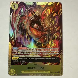 Blaze Slice OP07-116 Premium Best Selection Vol. 5 ONE PIECE TCG NM English - Image 1