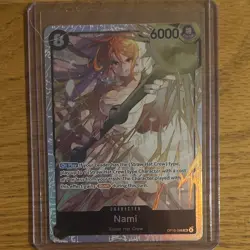Bandai One Piece Nami OP15-086 OP-15 Special SP Foil Character 6000 Power 8 - Image 1