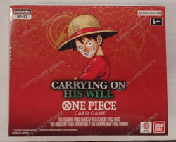 One Piece TCG Carrying On His Will OP13) Booster Box English New Sealed - Image 1