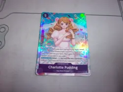 Charlotte Pudding Alt Art Card One Piece TCG Fist Divine Speed OP11-070 English - Image 1