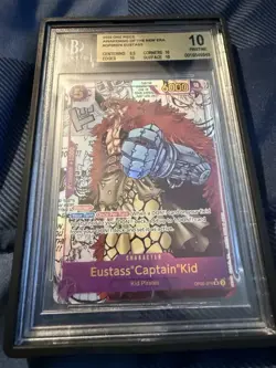 Eustass"Captain"Kid (Manga) OP05-074 Awakening of the New Era One Piece BGS 10 - Image 1