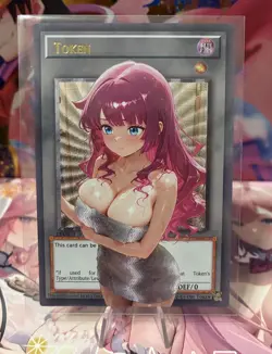 Holo Beautiful Waifu Proxy Card Goddess Story CCG Anime Manga Sexy - Image 1