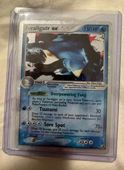 Feraligatr ex 103/115 Ultra Rare Unseen Forces LP Pokemon TCG - Image 1