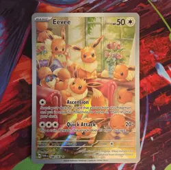 Pokemon TCG - Eevee (188/167) IR - S&V - Twilight Masquerade - Near Mint - Image 1