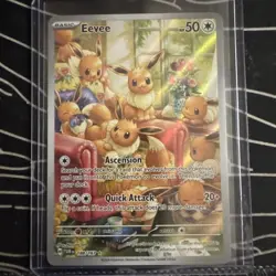 Pokemon TCG Eevee 188/167 Twilight Masquerade IR Pack Fresh - Image 1
