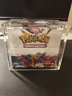 Pokemon TCG Lost Origin Booster Box 36 Packs, New and Sealed + Acrylic Case - Image 1