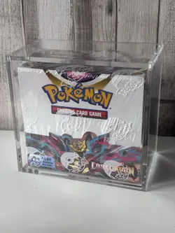 Pokemon TCG Lost Origin Booster Box 36 Packs, New and Sealed + Acrylic Case - Image 1