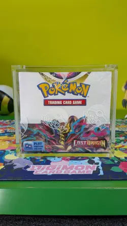 Pokemon TCG Lost Origin Booster Box 36 Packs, New and Sealed + Acrylic Case - Image 1