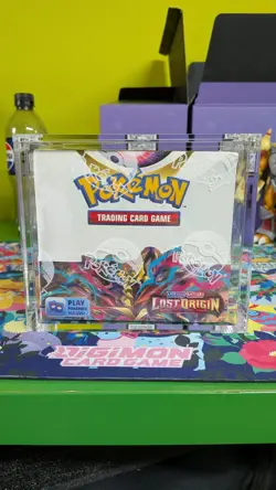 Pokemon TCG Lost Origin Booster Box 36 Packs, New and Sealed + Acrylic Case - Image 1