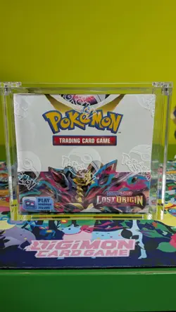 Pokemon TCG Lost Origin Booster Box 36 Packs, New and Sealed + Acrylic Case - Image 1