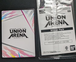 Sung JinWoo Winner/Union Arena Solo Leveling Action Point Card AP01 Foil Promo - Image 2