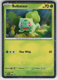 Bulbasaur (Cosmos Holo) 046 Holo Promo Scarlet & Violet Promo Pokemon Near Mint - Image 1