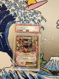 PSA 4 Rayquaza #XY69 Pokemon XY Black Star Promo - Image 1