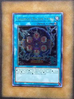 Yugioh Dangerous Machine Type-6 LODT-EN096 Ultimate Rare 2024 Print NM - Image 1