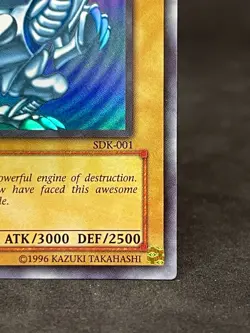 Blue-Eyes White Dragon SDK-001 1st Edition Ultra Rare YuGiOh Asian English Holo - Image 4