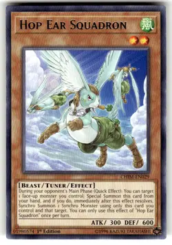 Hop Ear Squadron CHIM-EN029 Rare Chaos Impact Yu-Gi-Oh 1st Edition Near Mint - Image 1