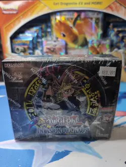 YuGiOh TCG Invasion of Chaos 25TH ANNIVERSARY EDITION Booster Box SEALED!! - Image 1