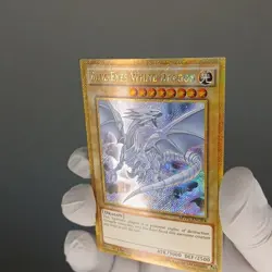 Konami Yu-Gi-Oh! TCG Blue-Eyes White Dragon MVP1-ENGV4 Gold Secret LE - Image 1