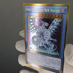 Konami Yu-Gi-Oh! TCG Blue-Eyes Chaos MAX Dragon MVP1-ENG04 Secret Foil 1st - Image 1