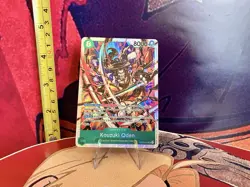 One Piece Kozuki Oden Super Rare TCG Collectable English Trading Card - Image 1