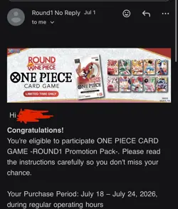 ALL 10 ONE PIECE CARD GAME | ROUND1 Promotion Packs *PRE-ORDER* *SHIPS JULY 20* - Image 3