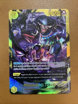 Marshall D. Teach 2026 One Piece The Time of Battle #OP16-119 Secret Rare A5 - Image 1