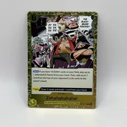 Zehahahahaha! OP16-116 R The Time of Battle Foil English One Piece - Image 3